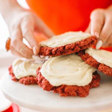 Red Velvet Cake Mix Cookies & Galentines Mom n' Me Party