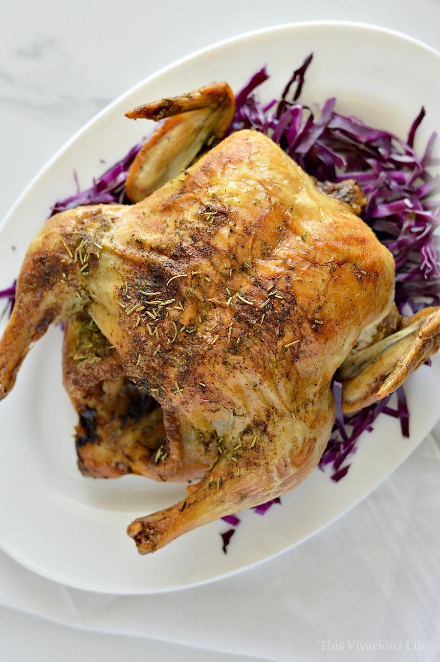 Easy Dutch Oven Whole Chicken - This Vivacious Life