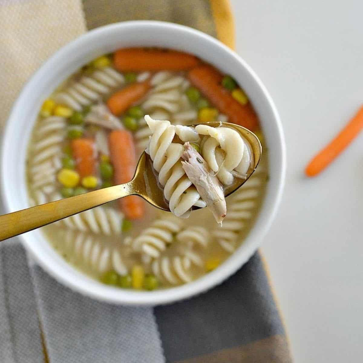 Gluten Free Chicken Noodle Soup - Eat With Clarity