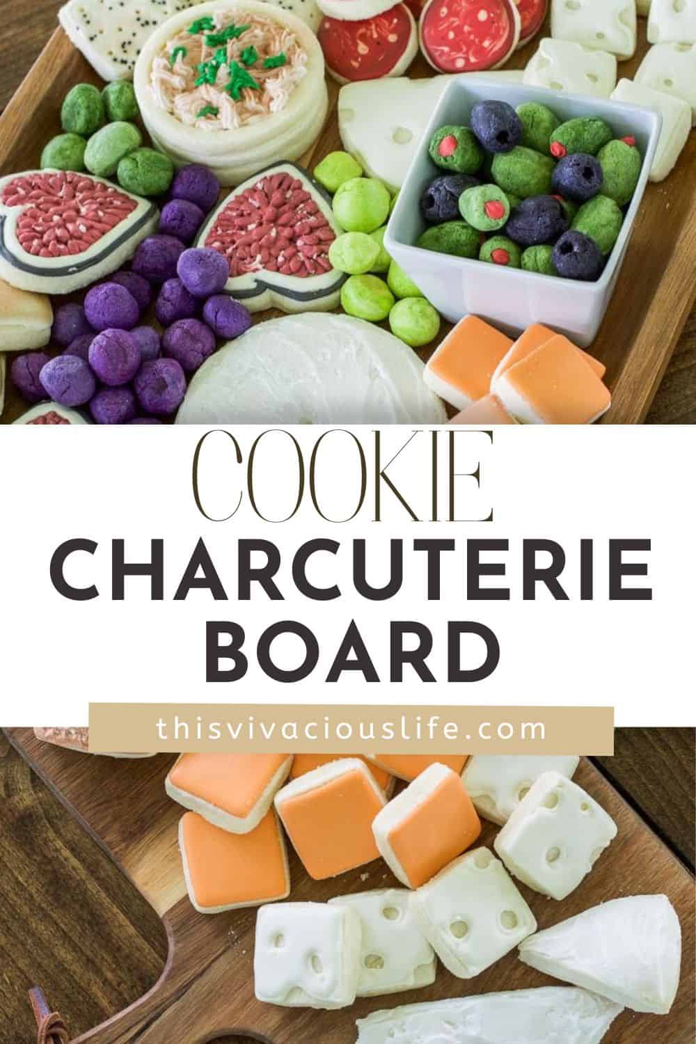 Cookie Charcuterie Board - This Vivacious Life