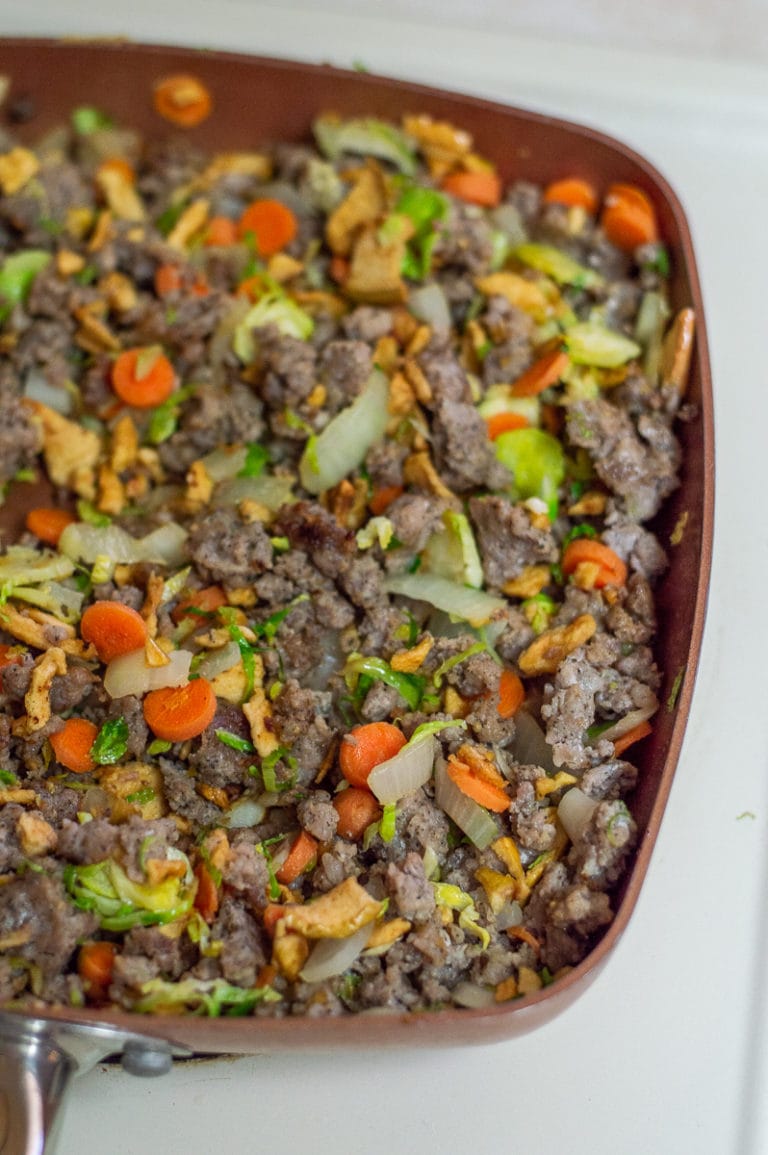 Gluten Free Stuffing with Sausage & Apples - This Vivacious Life