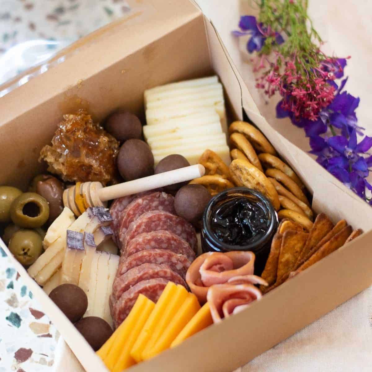 Cheese & Charcuterie Boxes for One