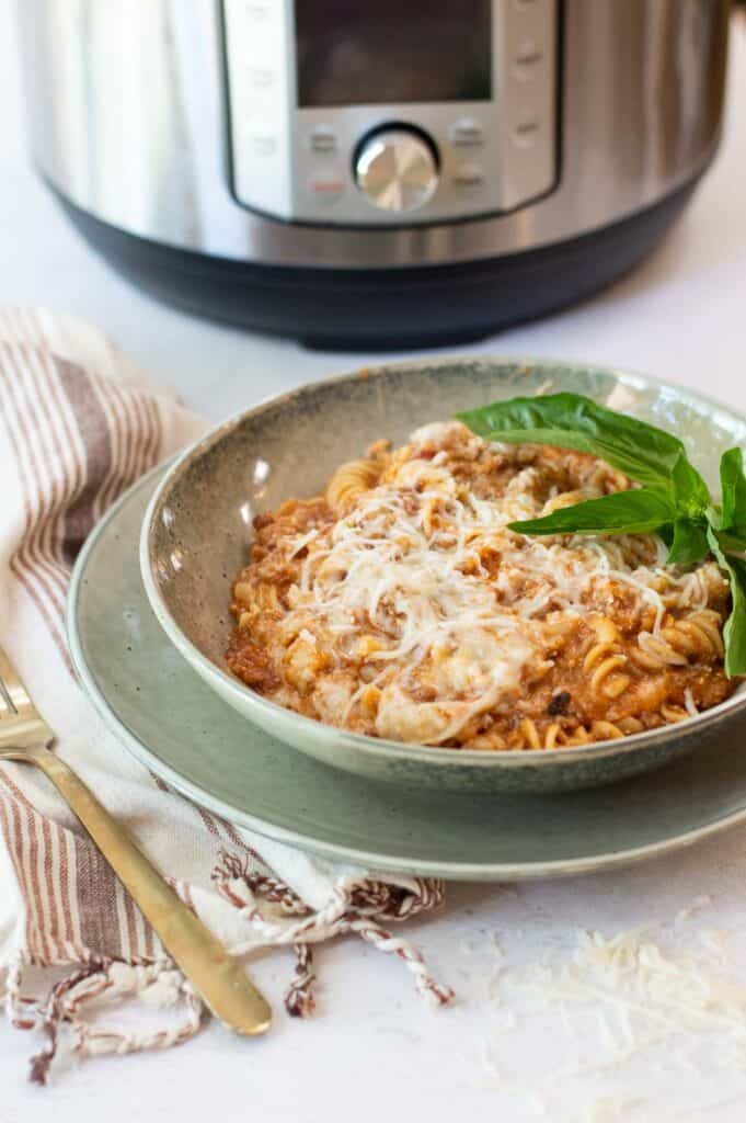 quick instant pot lasagna