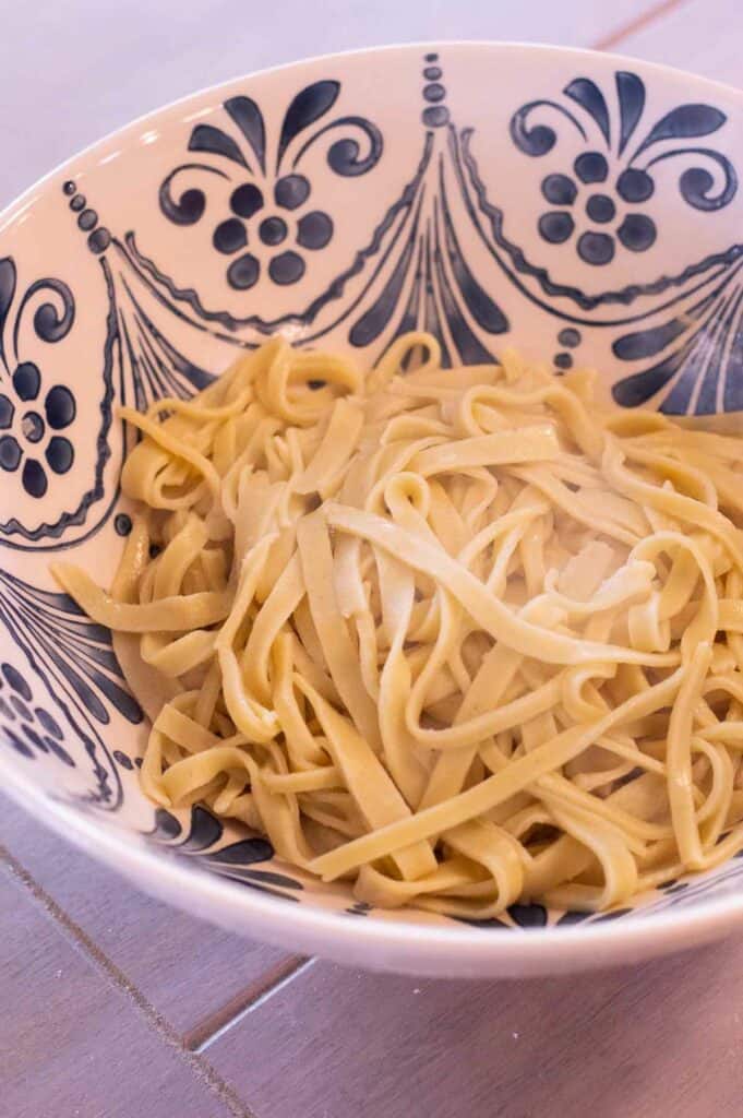 Gluten Free Egg Noodles in a bowl