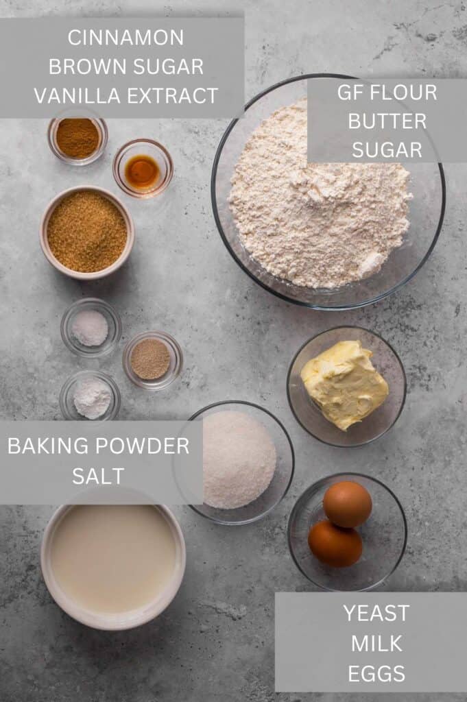 Gluten Free Monkey Bread Ingredients photo